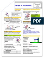 Adherence Frottement