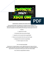 Comparte juegos y contenido con dos cuentas en Xbox One