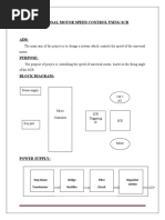 5.universal Motor Speed Control Using SCR