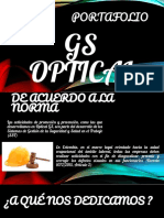 Portafolio de Servicios GS OPTICAL