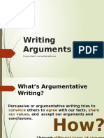 Types of Arguments