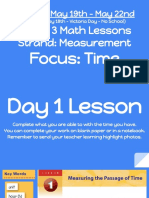 Measuring Time Lesson Slides