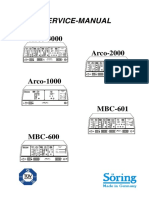 Söring Arco1000,2000,3000 - Service Manual PDF