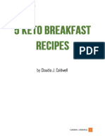 5 Keto Breakfast Recipes Under 350 Calories