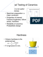 Testing of Ceramics