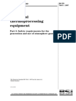Industrial Thermoprocessing Equipment - Safety For Generation and Use Atmosphere Gases PDF
