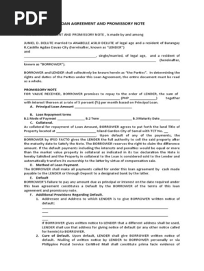 PROMISSORY NOTE