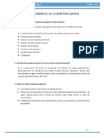 Gestion Ambiental de La Carretera Carhuaz PDF