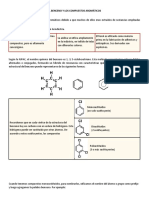 El Benceno y Los Compuestos Aromáticos