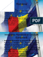 Integrarea Romaniei in UE