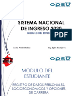 SNI 2020 - Estudiante PDF