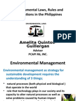 Environmental Laws, Rules and Regulations in The Philippines