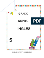 Ingles Grado 5 Guia 1