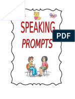 Speaking Prompts Conversation Topics Dialogs - 51849
