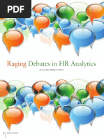 Raging Debates in HR Analytics