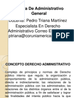 Derecho Administrativo General 2016.