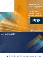 Comunicado Socios ASEI Reactivación Inmobiliaria 08-05-20