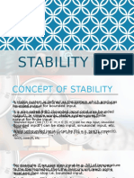 Stability: Term Paper - IPC Made by - Krishna Patel (18BCH045)