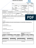 Reporte de garantía para reemplazo de claxon en Verna