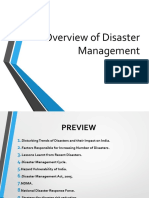 Overview of Disaster Management: P.Nagarjuna Reddy