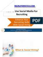 Social Recruiting Techniques