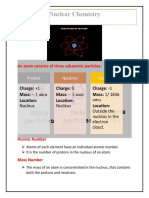 Nuclear Chemistry - Part 1 - Facts