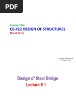 DOS - Steel Bridge - Lecture 1