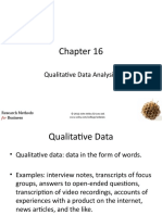 Qualitative Data Analysis: Business
