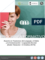 Curso de Trastornos Lenguaje Habla Comunicacion Logopedia Escolar