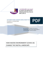 How Macro Environment (Covid-19) Change The Digital Landscape