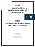 Cuadernillo - Estrategias de Enseñanza para Adolescentes