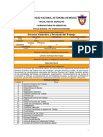 Derecho Colectivo y Procesal Del Trabajo