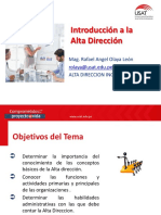 Introducción A La Alta Dirección