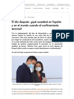 El Día Después - ¿Qué Sucederá en España y en El Mundo Cuando El Confinamiento Termine