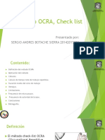 P PDF Método OCRA, Check List PDF