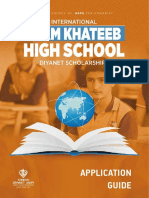 TDF International Imam Khatip High School Scholarship Program Application Guide
