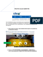 Instructivo Saber Pro PDF