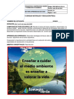 Guía 2 Grado 8 de Ciencias y Educación Física PDF