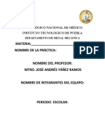 FORMATO DE REPORTE DE PRACTICA CONICIDADES
