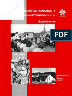 Asentamientos Humanos y Construccion Autogestionada PDF