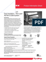 Fyrewrap Max 2.0 Duct Insulation - Two-Layer Astm E-2336 System