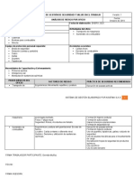 Análisis de Riesgo Por Oficio Conductor