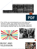 70'S Social Change