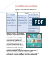 Las Instituciones Públicas en La Convivencia Democrática