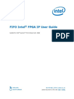 FIFO Intel FPGA IP User Guide: Updated For Intel Quartus Prime Design Suite: 18.0