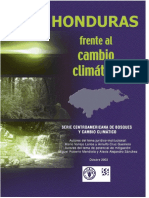 Honduras Frente Al Cambio Climatico Efca