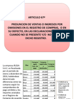 Presuncion de Ventas