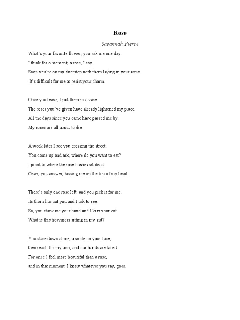 Roses | PDF