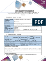 Guia 1 Gestion de Proyectos para Las Infancias PDF