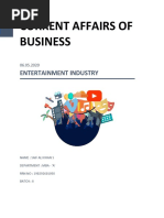 Entertainment Industry Report PDF